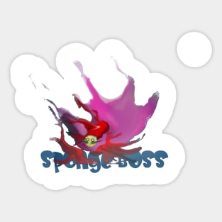 spongeboss Sticker